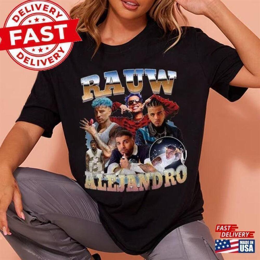 Rauw Alejandro Saturno World Tour Music Fan Graphic Unisex T-Shirt
